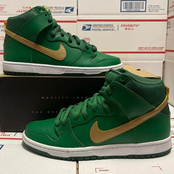 Nike Dunk High "St Patricks Day" 2013 - Picture 6 of 6